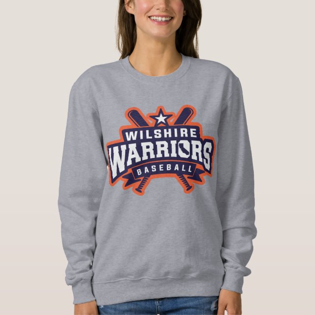 Wilshire Warriors Baseball League Logo Sweatshirt (Vorderseite)