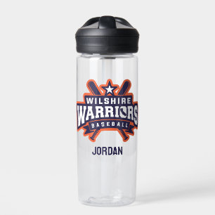 Wilshire Warriors Baseball League Logo Trinkflasche