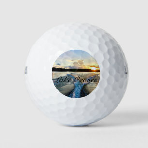 Wilson 500 Golf Ball mit Lake Oconee Foto Design