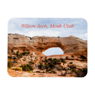 Wilson Arch, Moab Utah Flexible Foto Magnet