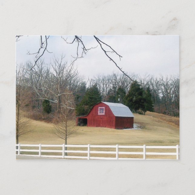 Wilson Barn, Burna Ky Postkarte (Vorderseite)