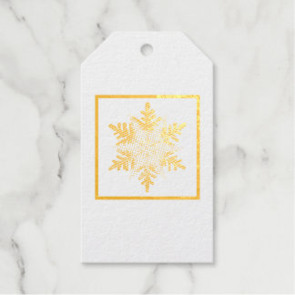 WILSON BENTLEY SNOWFLAKE GIFT TAG GESCHENKANHÄNGER