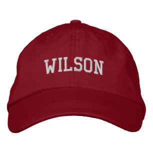 WILSON BESTICKTE BASEBALLKAPPE