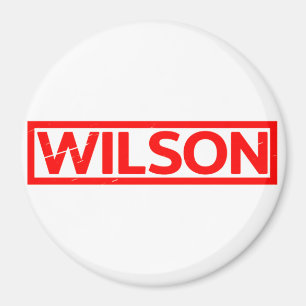 Wilson Briefmarke Magnet