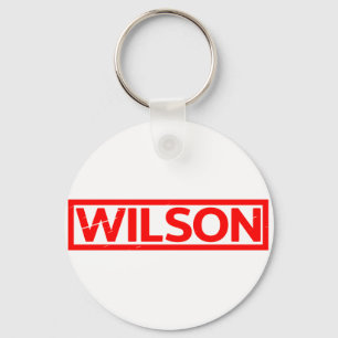 Wilson Briefmarke Schlüsselanhänger