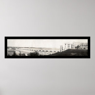 Wilson Dam Power House Foto 1933 Poster