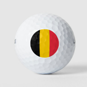 Wilson Golf Ball mit der Flagge Belgiens