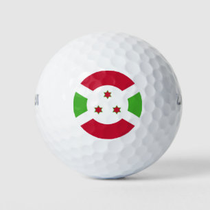 Wilson Golf Ball mit der Flagge Burundis
