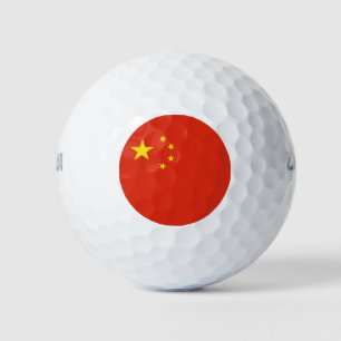 Wilson Golf Ball mit der Flagge der China