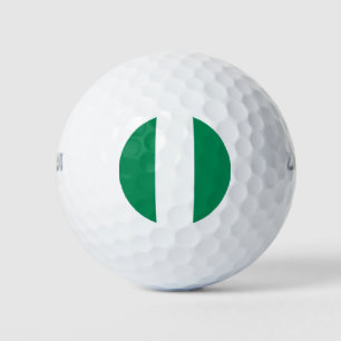 Wilson Golf Ball mit der Flagge Nigerias
