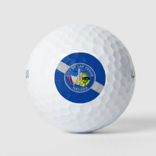 Wilson Golf Ball mit der Flagge von Las Vegas