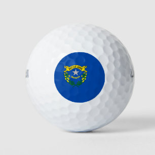 Wilson Golf Ball mit der Flagge von Nevada