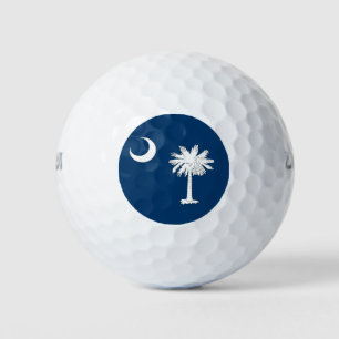 Wilson Golf Ball mit der Flagge von South Carolina