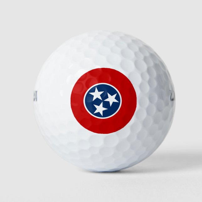 Wilson Golf Ball mit Flagge von Tennessee (Vorderseite)