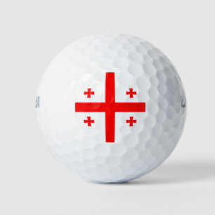 Wilson Golf Ball mit georgischer Flagge