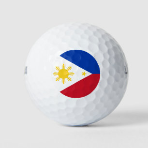Wilson Golf Ball mit philippinischer Flagge