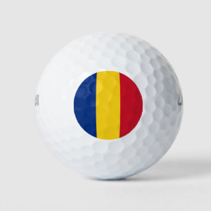 Wilson Golf Ball mit rumänischer Flagge