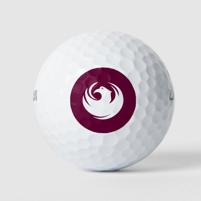 Wilson Golfball mit Flagge von Phoenix City (Vorderseite)