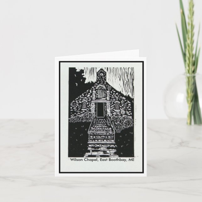 Wilson-Kapelle Notecard Karte (Vorderseite)