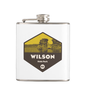 Wilson Staat Park Kansas Flachmann