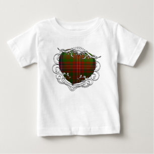 Wilson Tartan Herz Baby T-shirt