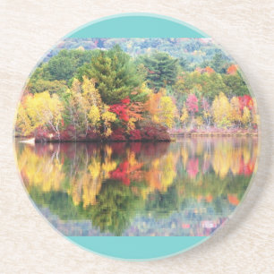 Wilson-Teich-Insel Getränkeuntersetzer