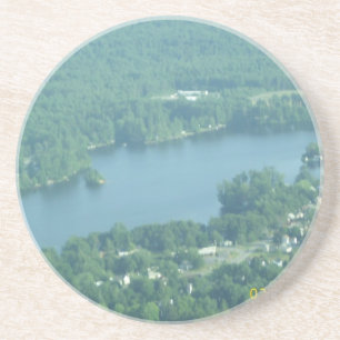 Wilson-Teich-Insel Getränkeuntersetzer