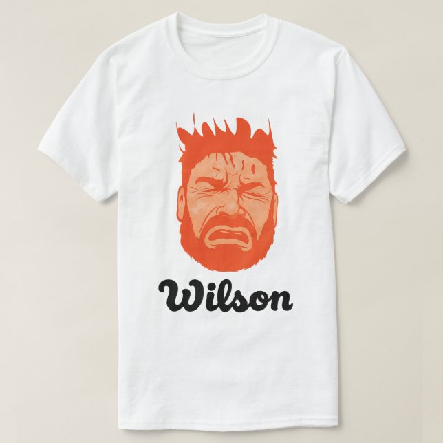 Wilson Tom Wilson Fake Cry Meme 2025 T-Shirt (Design vorne)