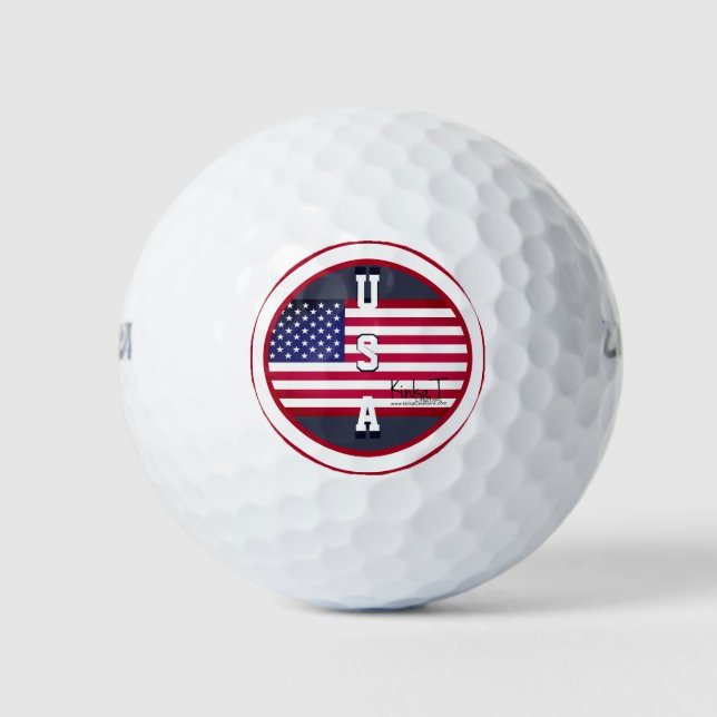 Wilson Ultra 500 Golfball (Vorderseite)