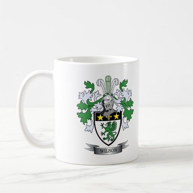 Wilson-Wappen Kaffeetasse (Links)