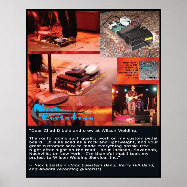 Wilson Welding Poster (Vorne)