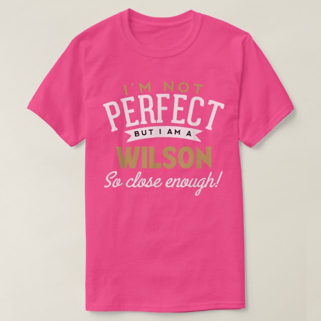 Wilson Wilson Name T-Shirt (Design vorne)