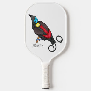 Wilsons Vogel-of-Paradies-Vogel-Cartoon Pickleball Schläger