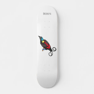 Wilsons Vogel-of-Paradies-Vogel-Cartoon Skateboard