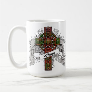 Wilsontartan-Kreuz Kaffeetasse