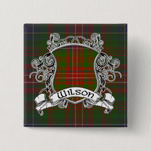 Wilsontartan-Schild Button