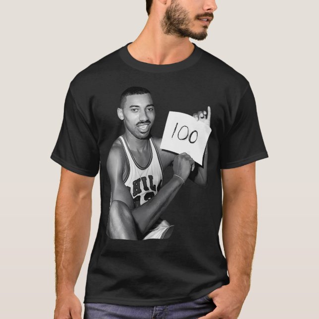 Wilt Chamberlain 100 Point Game T-Shirt (Vorderseite)