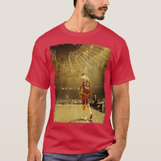 Wilt Chamberlain Vintages Design von Basketball 5 T-Shirt