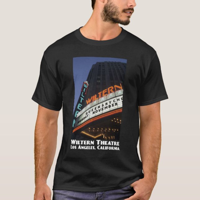 Wiltern Theater-Dunkelheits-T - Shirt (Vorderseite)