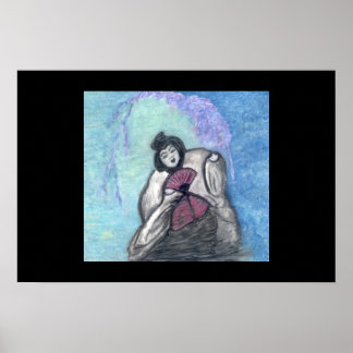 Wilting Geisha Poster