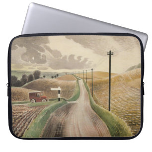 Wiltshire Landscape (von Eric Ravilious) Laptopschutzhülle