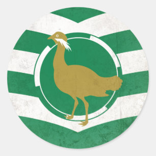 Wiltshire Runder Aufkleber