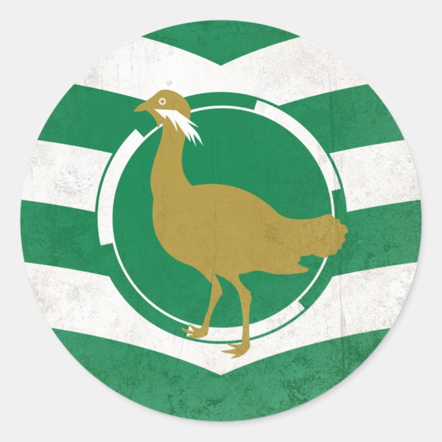 Wiltshire Runder Aufkleber (Vorderseite)