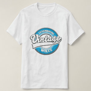 Wiltz Luxemburg Retro-Logo T-Shirt