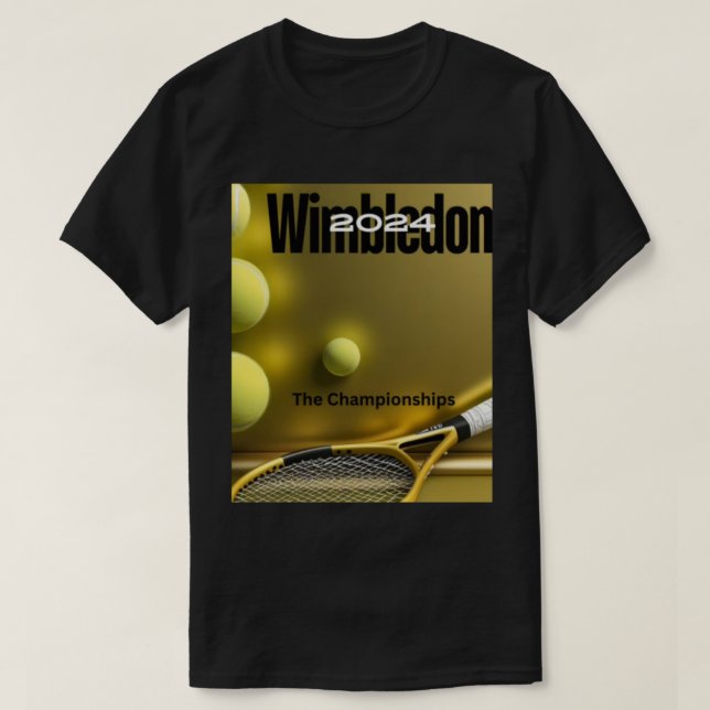 Wimbledon 2024 Die WM T - Shirt & MEHR! (Design vorne)