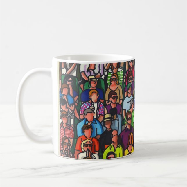 Wimbledon-Tennisfans Tasse (Links)