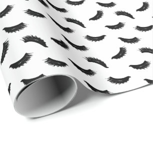 Wimpern Makeup-Artist Wimpernmuster Schönheitssalo Geschenkpapier