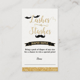 Wimpern oder Stashes Geschlechtsverkehr offenbaren Begleitkarte