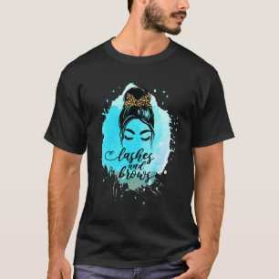 Wimpern- und Augenbrauen-Threading-Esthetikerin Sc T-Shirt