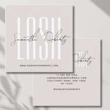 Wimpernstylistin moderne Typografieschrift Perlros